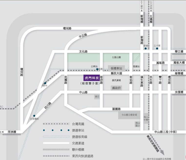 1 , 新辦公室地圖