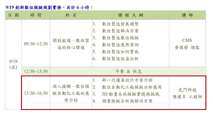 1 , 自動化工廠應用課程 730400